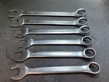 Sealey Premier Jumbo Combination Spanner Set 6pc 34-50mm