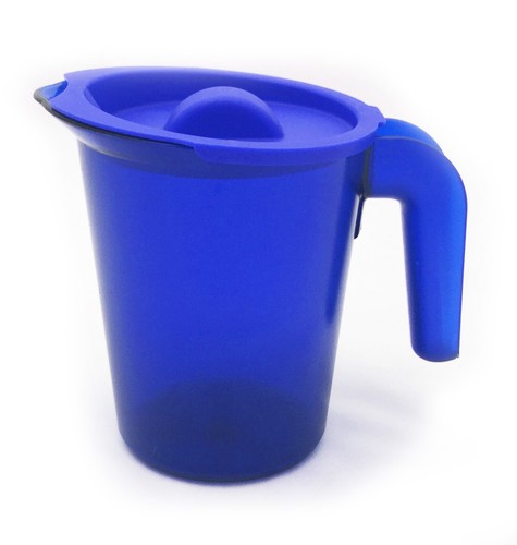 Roltex Small 500ml Polycarbonate Plastic Jug Frosted Coloured with Lid HQ - Picture 3 of 11