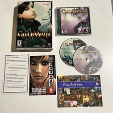Guild Wars PC Video Game Big Box With Inserts EB Games Price Tag VTG