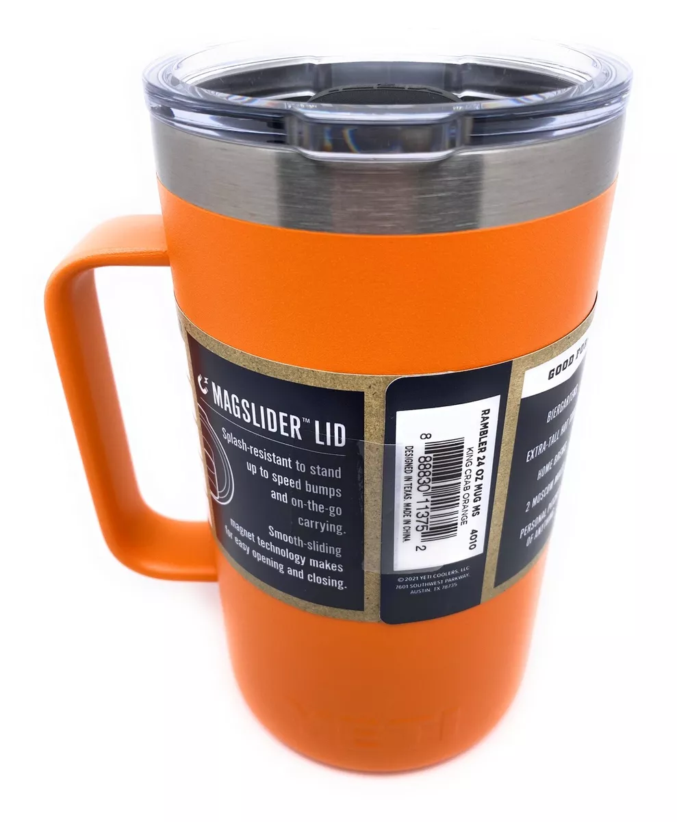 Yeti Rambler 24 oz Mug - King Crab Orange