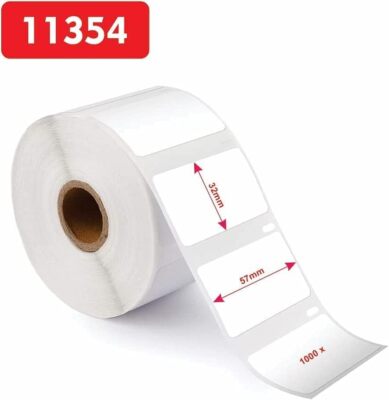 11354 S0722540 (57mmx32mm) Etiketten kompatibel für DYMO LabelWriter
