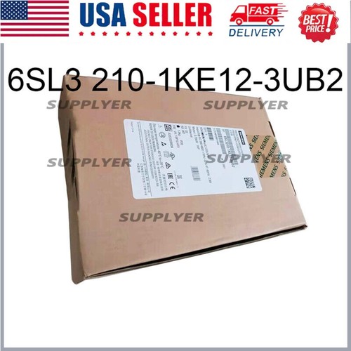 New Siemens 6SL3210-1KE12-3UB2 6SL32101KE123UB2 G120C RATED POWER 0,75KW