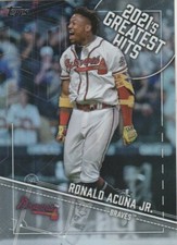 2022 TOPPS SERIES 1 RONALD ACUNA JR. BRAVES #21GH-11 2021'S GREATEST HITS  SP