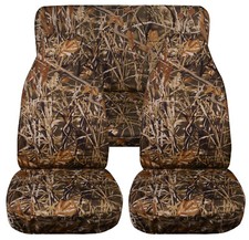 Full Set Frontrear Camo Duck Hunting Car Seat Covers Fits 1989-1998 Geo Tracker