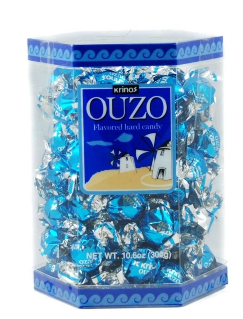 Krinos Ouzo Candy - 10.6 oz Gift Box