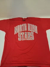 Vintage Single Stitch  North High Stars Tshirt