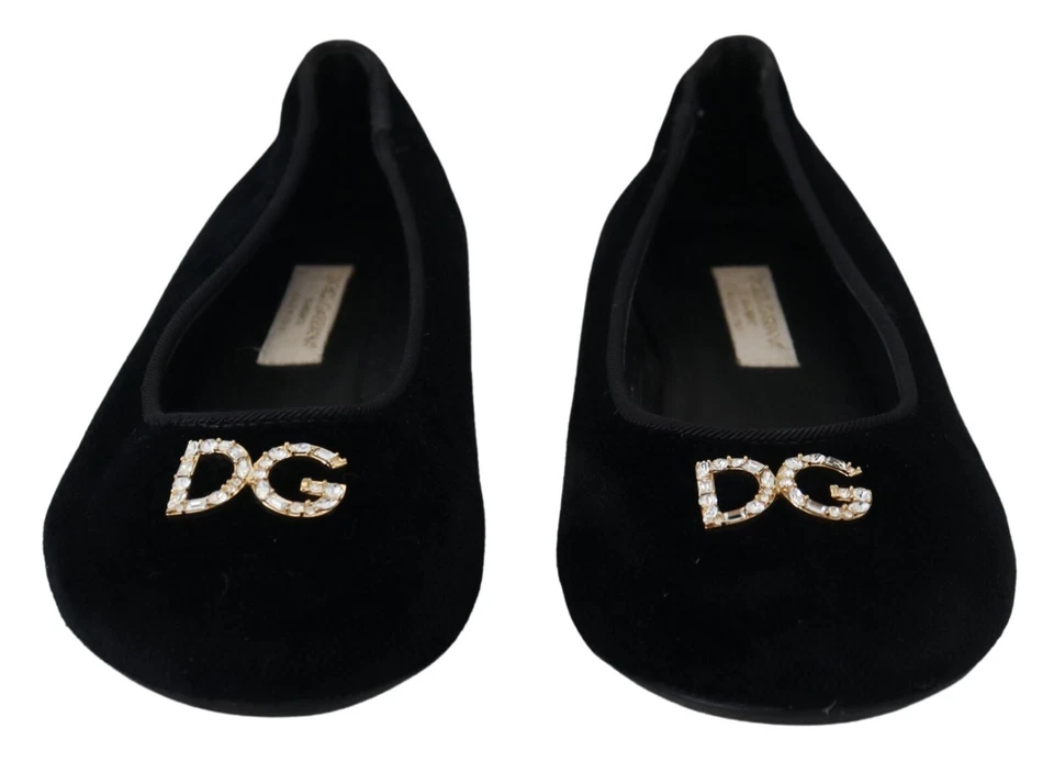DOLCE & GABBANA Kids Shoes Suede Black Slip On Loafers Flats R-28 L-29 550usd - Image 2 of 4