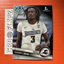 2023-24 Bowman University U Chrome Basketball #69 RC Garwey Dual 1st Providence