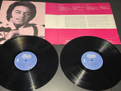 The Johnny Mathis Collection - Double Vinyl Record LP Album - 1973 Hallmark - Picture 4 of 5
