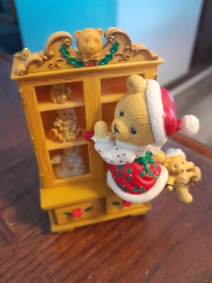 1997 Priscilla Hillman Ornament Teddy Ornament with Tiny One NO BOX