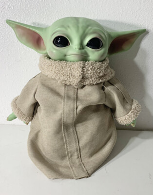 Star Wars Mandalorian The Child Grogu Baby Yoda 12'' Plush Hard Head Toy 2020