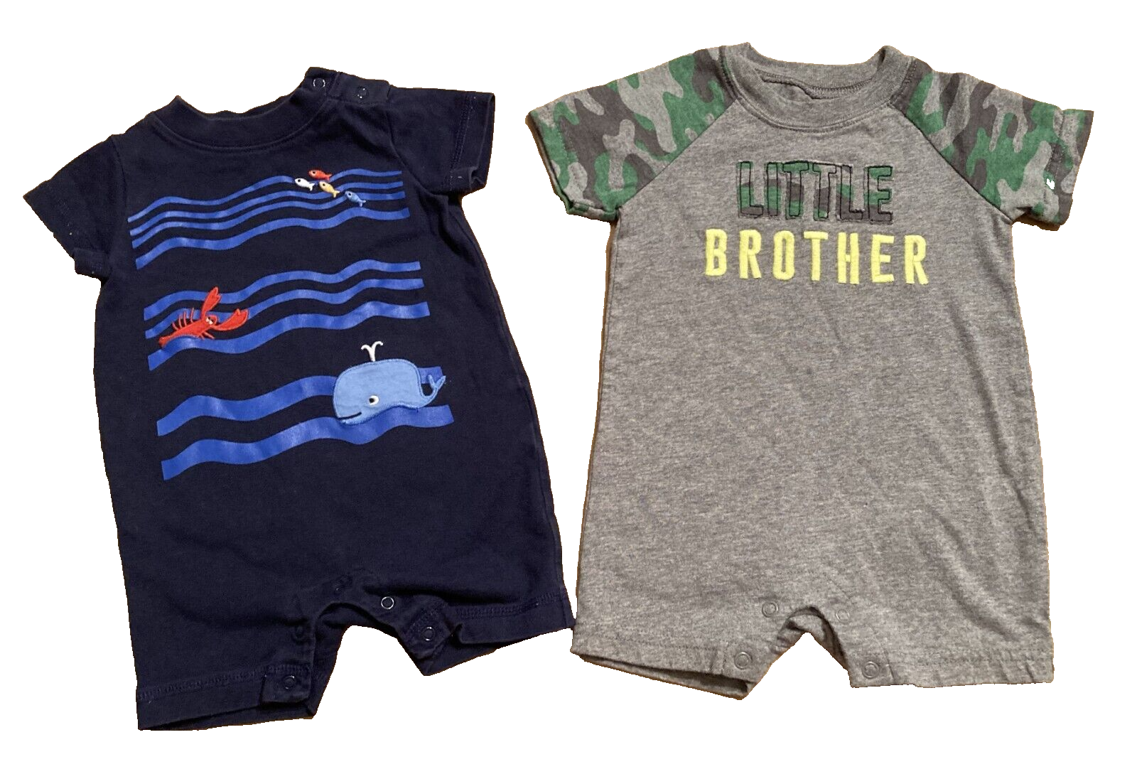 Baby Boy Lot Onesies Rompers Shorts 36 months Mickey John Deere Carters Gerber eBay