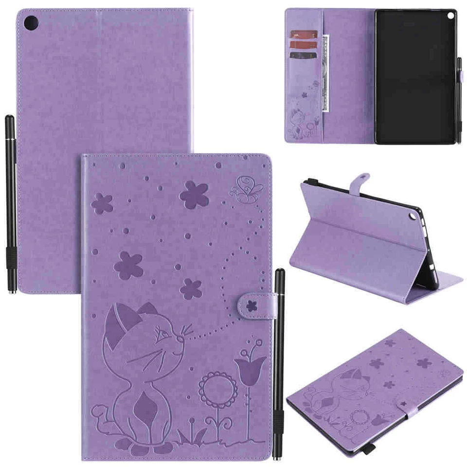For Lenovo Tab M10 Plus TB-X606F 10.3" Magnetic Flip Stand Leather Case Cover - Image 4 of 4