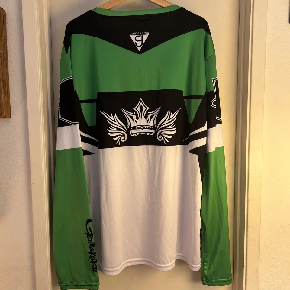 Camisa Para Hombres Gamakatsu Manga Larga Camisa Spandex Atlética Elastizada Pesca Talla 5XL Foto 2 de 4