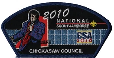 2010 Jamboree Chickasaw Council JSP Blue Bdr (AR1501)