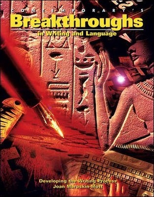 Breakthroughs In Writ/Lang Skl, Contemporary