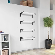 Wall-Mounted Ladders for Home Metal Step Ladder for RV Attic Bunk Bed Loft Steps