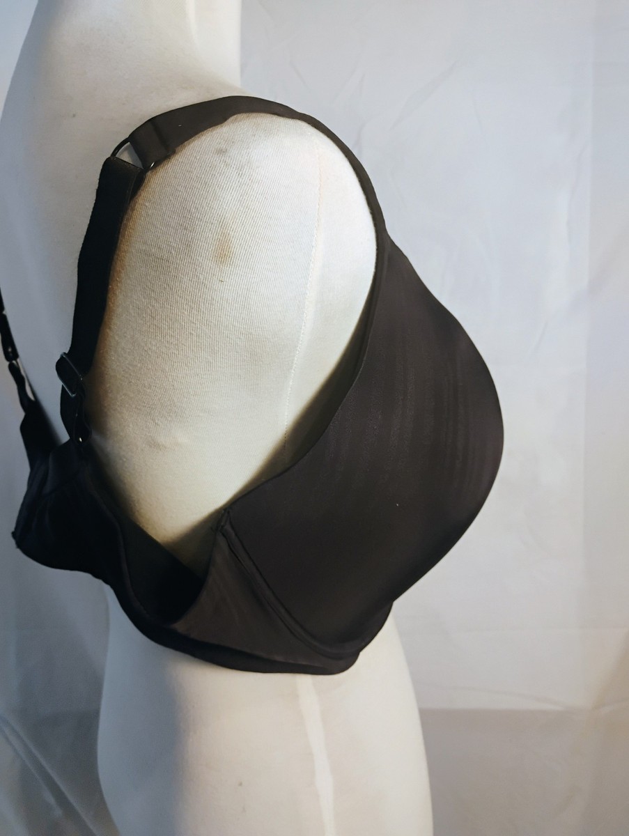 Parfait 44H Black Full Coverage Underwire Bra Plus size View 5