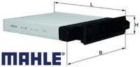 Mahle LA230 Filter FüR Innenraumluft Innenraumfilter Filter Innenraum