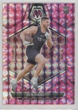 2024 Panini Mosaic Rookies Pink Camo Mosaic Prizm Ben Sinnott #351 1o0s