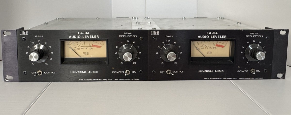 Universal Audio Urei LA-3A Dual Channel Rack-Mount Compression