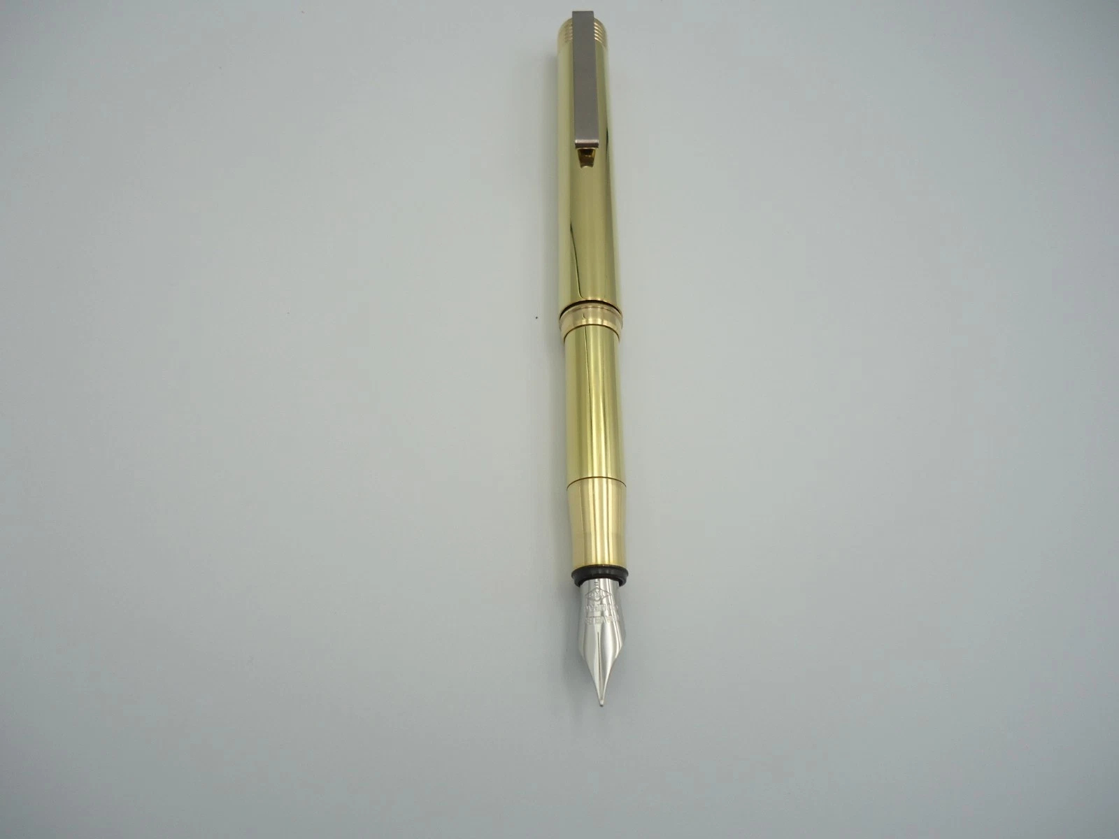 TRAVELER'S COMPANY Solid Brass Fountain Pen Fine Nib Made in Japan New image 16