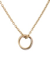 Cartier 18K Yellow Gold Trinity Ring Pendant ...