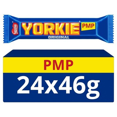 Volle Schachtel mit 24 Nestle Yorkie Milchriegel 46 g Riegeln Sendungsverfolgung UK Lieferung nur £19,99