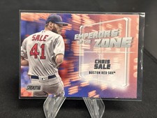 CHRIS SALE 2019 TOPPS STADIUM CLUB EMPERORS OF THE ZONE INSERT RED SOX