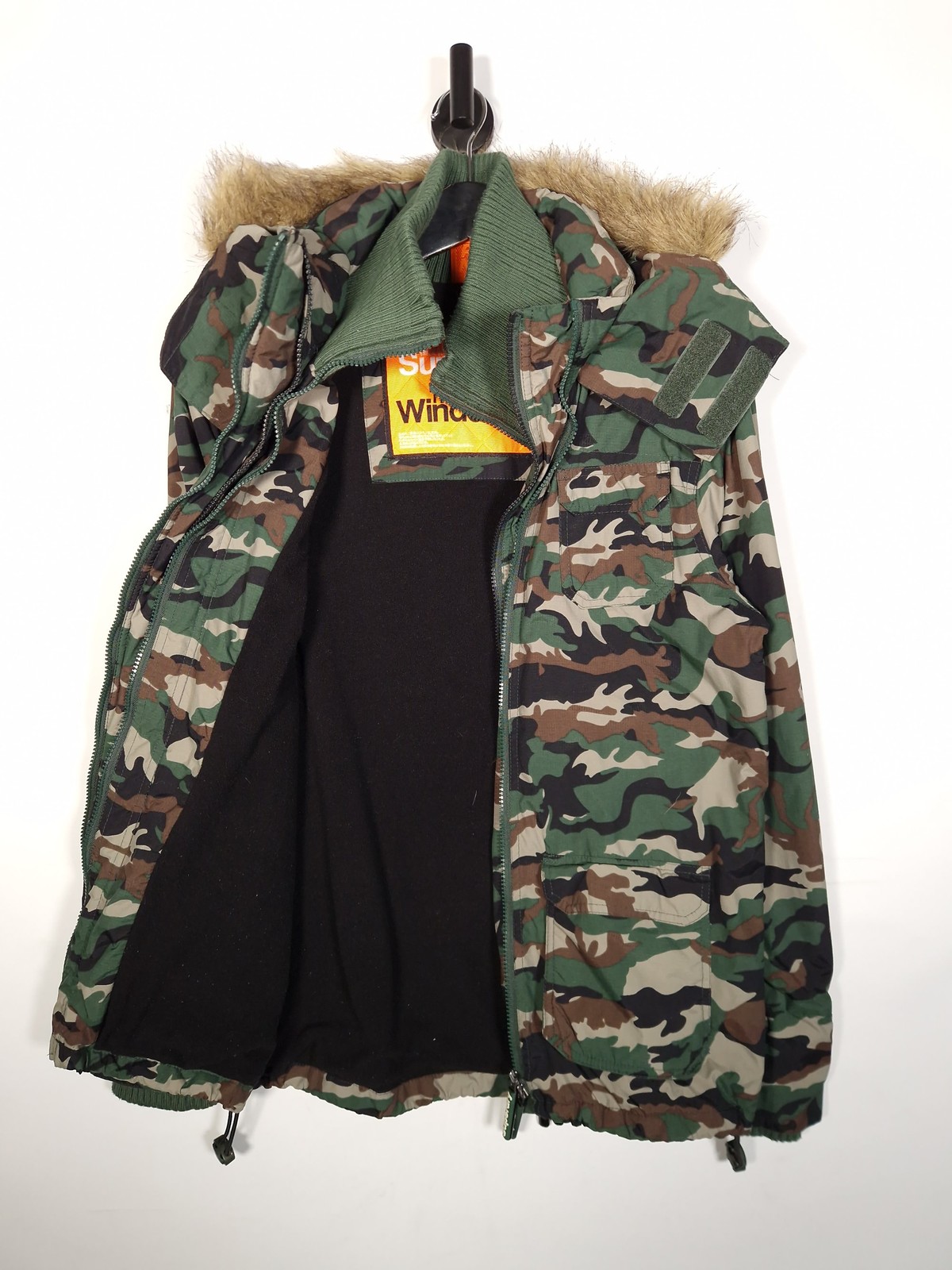 Superdry Windcheater Jacket Size Medium Men's Gre… - image 3