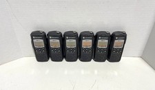 Lot of 6 Motorola DTR 650 Portable Two-Way Radio Handheld Digital Walkie Talkies