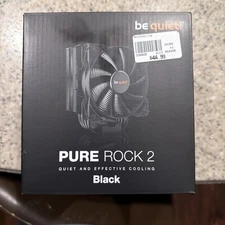 be quiet! Pure Rock 2 150W TDP CPU Cooler |Intel|AMD| Black | BK007