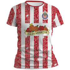 Chivas Local 24 25 Dia de muertos Shirt 3D Fan Soccer Mexico