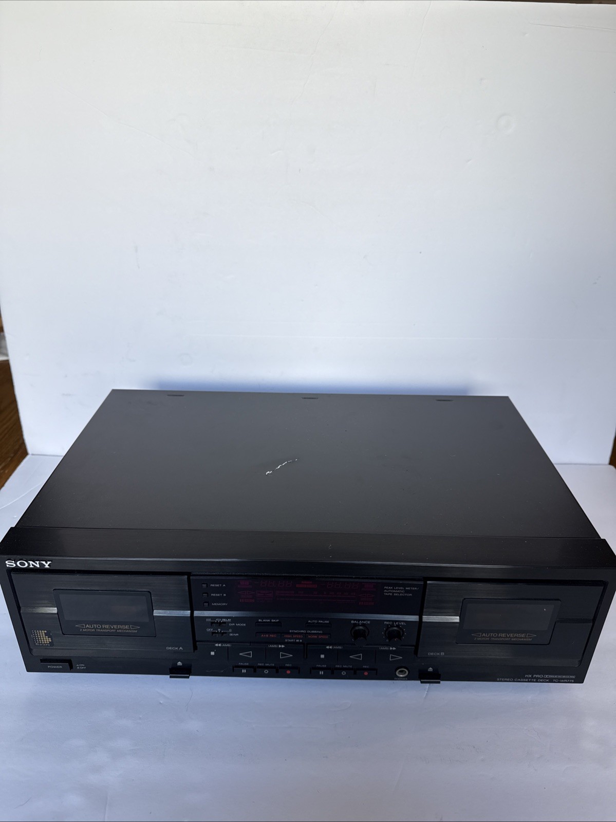 Sony TC-WR775 vintage audio equipment - eBay listing photo 1