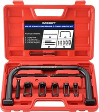 DASBET Valve Spring Compressor C Clamp Service Kit Valve Spring Removal Tool wit