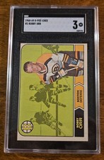 1968-69 O-Pee-Chee OPC Bobby Orr SGC 3. Free Shipping!