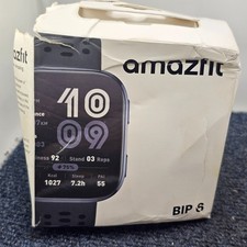 Amazfit Bip 6 Smart Watch 46Mm, 1.97" AMOLED Display, GPS  Free Maps - Black