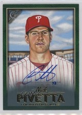 2018 Topps Gallery Green Auto /99 Nick Pivetta #74 Auto 0z4u