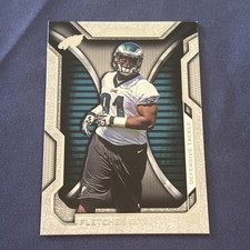 Fletcher Cox Rookie Card 2012 Topps Strata Thick Stock #16. rookie card picture