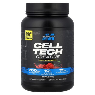 Cell-Tech  Creatine, Fruit Punch, 3 lbs (1.36 kg)