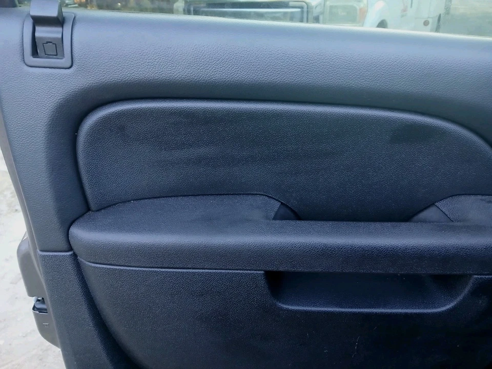 2010-2013 GMC Yukon Denali Escalade Front Left Side Driver Door Panel Black - Image 4 of 4