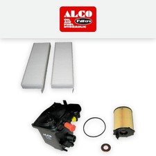 KIT DE SERVICIO PARA FILTROS CABINA ACEITE CITROEN C4 PICASSO 1.6 HDI DV6TED4 06-11