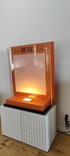 " CD "  1991 PRESENTOIRE FACTICE GEANT VINTAGE PARFUM PLV RETRO ECLAIRE 72x48CM
