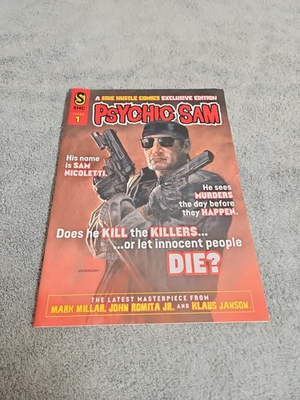 #ad #ad Psychic Sam Vol. 1 Magazine Kickstarter Ed. – Mark Millar amp; Romita Jr. Thriller $75.00
