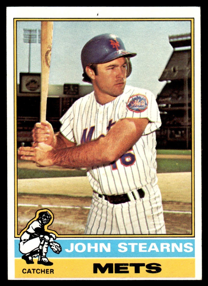 1976 Topps John Stearns Rookie New York Mets #633