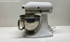 KitchenAid 5 Quart Artisan Stand Mixer KSM150PSWH White -Untested