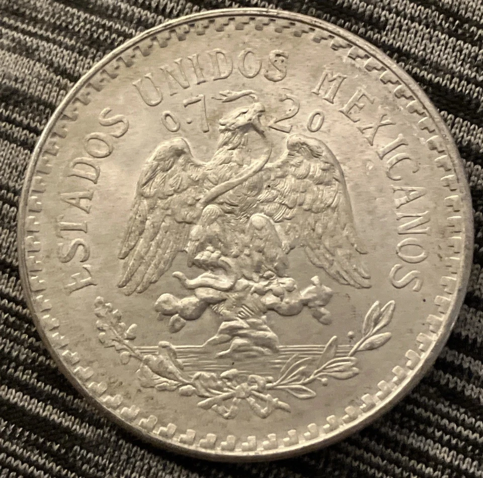 Peso de plata México 1945 BU... Envío de $4 sin precio base Foto 2 de 4