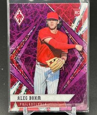 2021 Panini Chronicles - Phoenix Alec Bohm #17 Purple Velocity (RC)