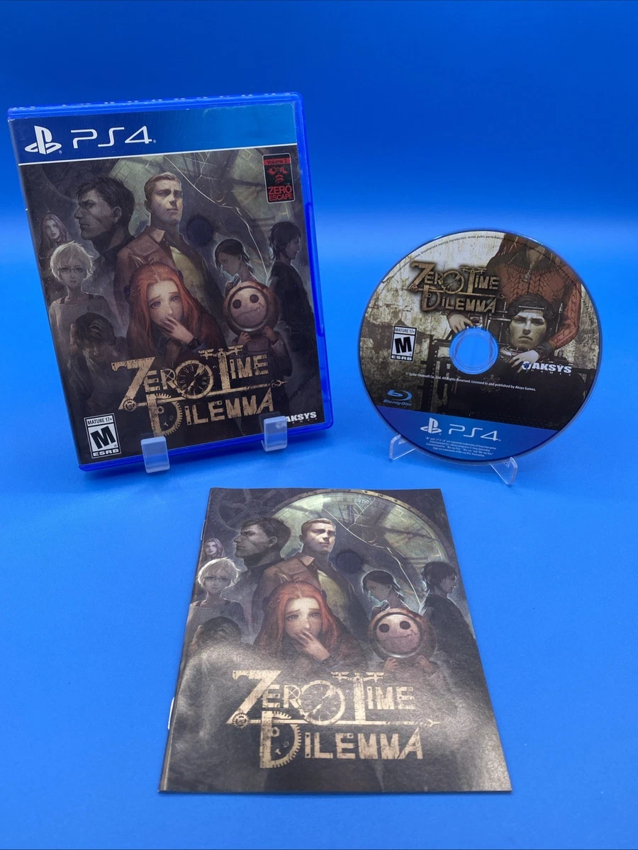 Zero Escape: Zero Time Dilemma - Ps4 em Promoção | Ofertas na