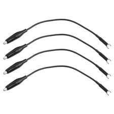 4Pcs Oscilloscope Probe Accessories Ground Wire Cable with Clip Oscilloscope...